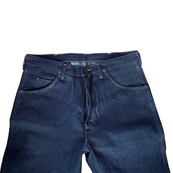 Vintage Boot Cut Rustler Jeans- New Dead Stock- 36 x 30- Dark Denim - Picture 6 of 15